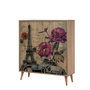 Hanah Home Multilux-733 Armario Multiusos Roble Sonoma